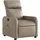 vidaXL Massagesessel mit verstellbarer Rückenlehne Kunstleder 146 x 76,5 x 0 cm Cappuccino-Braun