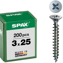SPAX Universalschraube 3 x 25 mm 200 Stück