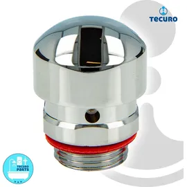 tecuro Rohrbelüfter 1/2 Zoll AG Messing verchromt