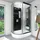SeniorBad Duschtempel 120 x 80 cm D60-73M0L-EC