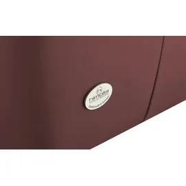 HIMOLLA Sessel 7706 Leder 101 x 112 x 101 cm Rot elektrisch