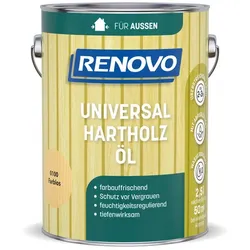 RENOVO Universal-Hartholz-Öl, farblos - transparent