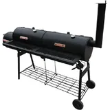 Neues Produkt - BEST Barbecue-Smoker Grill Nevada XL Schwarz,Einfach zu installieren & Schlichten Design 1 Beständig 2parcel - Schwarz