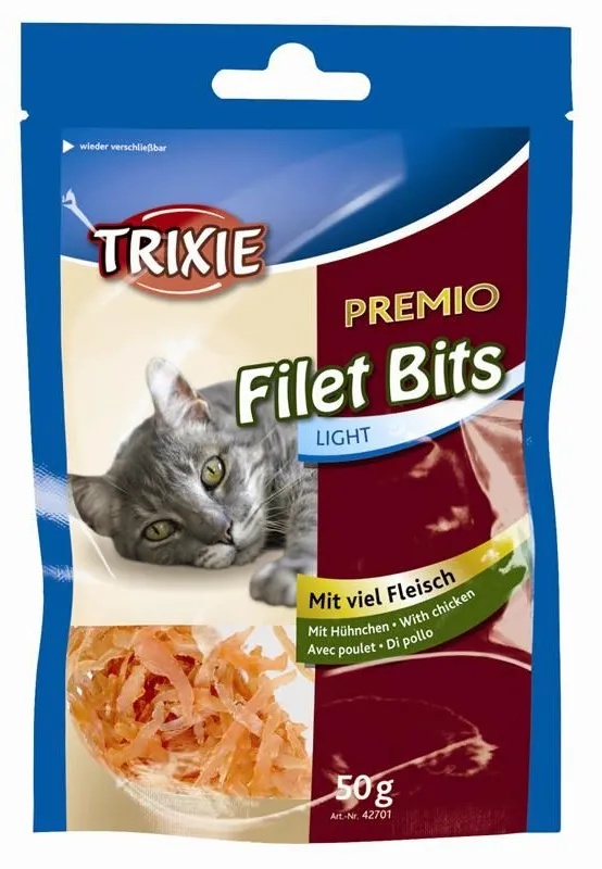 Trixie Cat Premio Filet Bits, Hühnchen 50 g