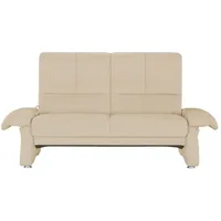 HIMOLLA Ledersofa 6001 ¦ beige ¦ Maße (cm): B: 173 T: 86.0