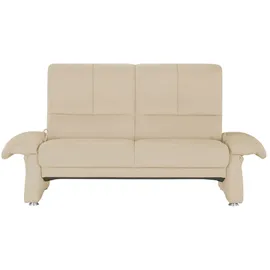 HIMOLLA Ledersofa 6001 ¦ beige ¦ Maße (cm): B: 173 T: 86.0