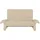 HIMOLLA Ledersofa 6001 ¦ beige ¦ Maße (cm): B: 173 T: 86.0