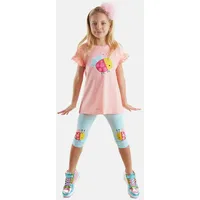 Denokids Hausanzug Cute Lady Bug (1 tlg) mit Marienkäfer-Aufdruck rosa 104 (4Y)