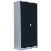 Lüllmann Putzmittelschrank 545548 anthrazit, lichtgrau 92,5 x 42,2 x