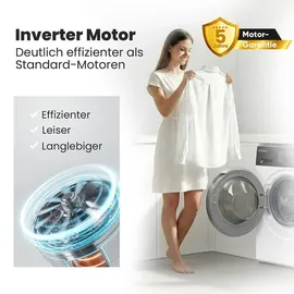 Bomann WA 7112 Waschmaschine (10 kg, 1400 U/min)