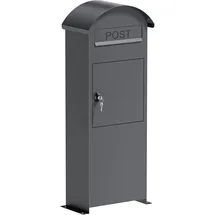 Wiltec Briefkasten Grau