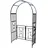 ASS Altenburger Rosenbogen 5044-G 202 x 50 cm Schwarz