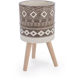 Bizzotto Pflanztopf Ethnico Dreifuß, Ø29.5x31cm
