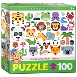 EUROGRAPHICS Puzzle Eurographics 6100-5395 Tierwelt 100 Teile Puzzle, Puzzleteile, Made in Europe bunt