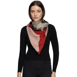 Betty Barclay mit Aufdruck in Taupe/Rot | Gr.: onesize