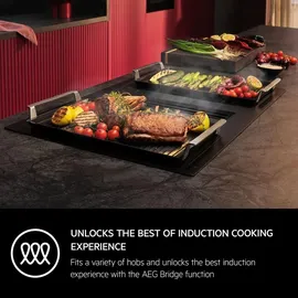 AEG Plancha-Grillplatte 2,0 Antihaft-Keramikbeschichtung