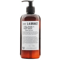 L:A BRUKET No. 222 Hand & Body Wash Spruce 450 ml