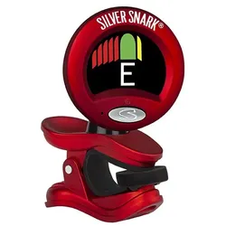 Snark RED SILVER All Instrument Tuner Stimmgerät