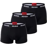 Hugo Boxershorts 3 Einheiten Black XL