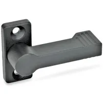 ganter norm Sperrriegel 4 Raststellungen Schwarz 55mm