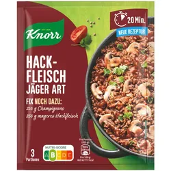 Knorr Fix Hackfleisch Jäger Art 36G