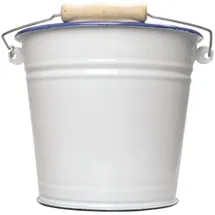 neuetischkultur Retro Eimer 6 l Weiß