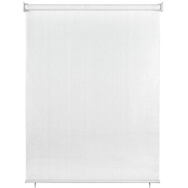 paramondo Außenrollo Senkrechtmarkise | freihängend, 180x240 cm, weiß | paramondo Balkonrollo