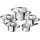 Zwilling Poletto Topf-Set 5-tlg. Kochtopf + Glasdeckel
