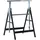 Homcom Gerüstbock 2 Stück Stahl 68x58x80-130 cm Schwarz höhenverstellbar