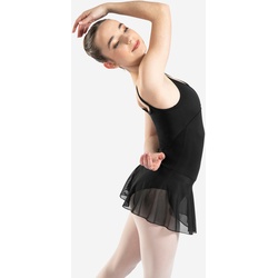 Ballett-Trikot Mädchen - schwarz, schwarz, Gr. 152 - 12 Jahre