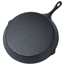 VILDE Gusseisenpfanne Grillpfanne 30 cm