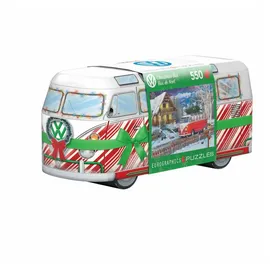Eurographics 8551-5664 - VW Christmas Bus, 550 Blech Puzzle