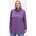 Langarmshirt SHEEGO Damen 56/58 lila meliert 60 Baumwolle 40 Polyester meliert Shirts Langarmshirt