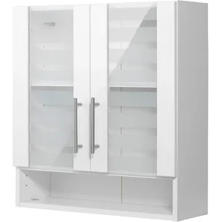 WELLTIME Hängeschrank »Jaca«, Breite 60 cm, mit MDF Hochglanz-Fronten weiß