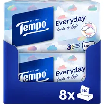 Tempo Taschentücher Box XXL Light 3-lagig 1120 St.