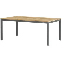 Zebra Tisch  Alex , grau , Maße (cm): B: 100 H: 75