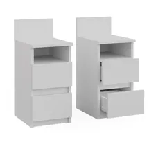 Vicco Nachttisch Monty, 25 x 59.1 cm 2er Set