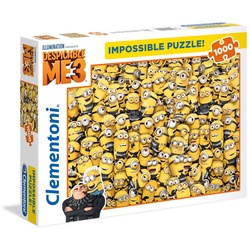 Clementoni® Puzzle 39408 Despicable Me 3 Minions 1000 Teile Puzzle, 1000 Puzzleteile bunt