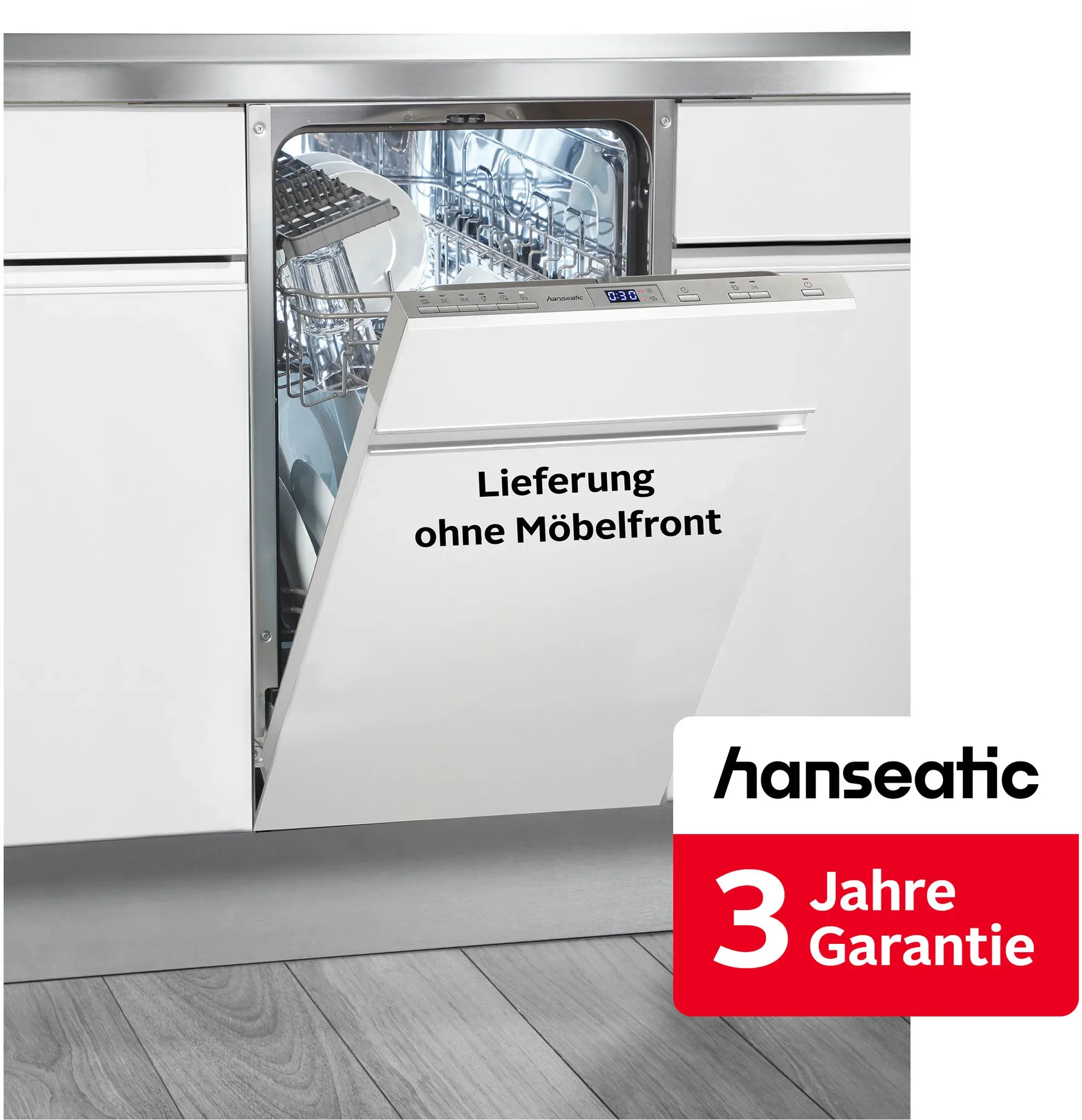 HANSEATIC vollintegrierbarer Geschirrspüler 