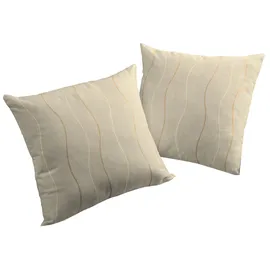 Wirth Kissenbezug Sepino 50 x 50 cm Beige