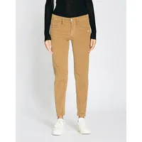 Gang Cordhose »94AMELIE CROPPED«, mit doppelter rechter Gesäßtasche Gr. 31 (40) N-Gr, chestnut, , 97902325-31 N-Gr