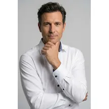 Olymp Herren, Hemd weiß,