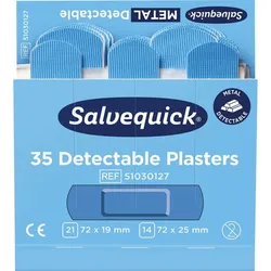 SALVEQUICK Wasserabweisende Pflaster REF 51030127 zu Spender - 210 Stück