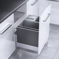 HAILO Abfallsorter Triple XL 54 l Grau