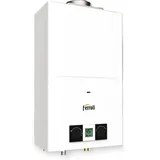 Gas Warmwasserbereiter Ferroli Modell Weiß 10,8 Liter Kupfer