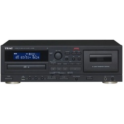 TEAC AD-850-SE/B - CD und Kassettenspieler - USB - schwarz CD-Radiorecorder schwarz