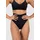 SMILODOX Damen Mid Waist String Nysa Schwarz SCHWARZ S