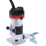 Kantenfräse, Professional 800W Elektrische Oberfräse Fräsmaschine Electric Hand Trimmer 1/4" für Holzfräsen, Holznuten, Handfertigung