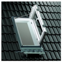 VELUX Wohn- und Ausstiegsfenster GXU 0166 Kunststoff ENERGIE PLUS KUPFER Fenster, 55x118 cm (CK06)