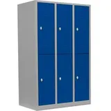 Lüllmann Spind 523231 119 x 50 x 180 cm blau